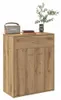 vidaXL Kredens dębowy Artisan 60x30x75 cm materiał Podgląd zdjęcia produktu 2
