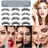 Sada řas, 3D magnetické umělé řasy, umělé řasy, opakovaně Náhled obrázku produktu 5