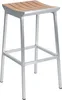 AXI James Barset aus Aluminium mit Holz Look | Bartisch mit Produktbild-Vorschau 5