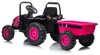 Véhicule à batterie Tracteur Milly Mally Farmer rose Voir les images du produit 3