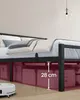 VASAGLE Kovová postel 140 x 200 cm, stabilní rám postele s Náhled obrázku produktu 6