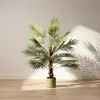 HOMLA Umelá rastlina TROPICAL ZONE Palma 120 cm Náhľad obrázku produktu 6