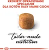 A single piece of cat food kibble is shown with text and a brand logo. Náhled obrázku produktu