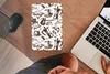 MuchoWow® Mauspad Mousepad Kaffee - Croissant - Muster Produktbild-Vorschau 3