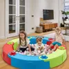 Grande castello di sabbia per bambini, sabbiera in plastica Anteprima dell’immagine prodotto 11