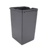 A dark gray trash can liner is shown against a white background. Produktbild-Vorschau