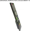 A black universal remote control is shown against a white background. Podgląd zdjęcia produktu