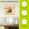 ARTland Leinwandbild Toskana Erinnerungen Größe: 100x100 cm Produktbild-Vorschau 2