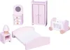 Puppenhaus Zubehör Schlafzimmer, Sky Blue, Lelin, L50123 Produktbild-Vorschau 1