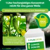 A bottle of plant fertilizer with a picture of cucumbers on a vine. Produktbild-Vorschau