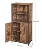 VASAGLE Highboard Küchenschrank, verstellbare Regalebene, 2 Produktbild-Vorschau 7