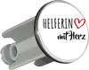 Huuraa Waschbeckenstöpsel Herferin mit Herz 4cm Produktbild-Vorschau 1
