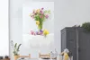 MuchoWow® Poster Stillleben - Farben - Blumen 120x180 cm - Produktbild-Vorschau 2