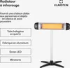 Klarstein Chauffage Electrique à Infrarouge sur Pied, Voir les images du produit 2
