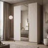Kippschrank AUREL KASCHMIR 3D, Gold Chrom Griffe, Spiegel Produktbild-Vorschau 2