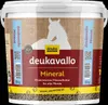 A bucket of horse feed with branding and product information. Produktbild-Vorschau