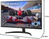 LG 32″ 32UR500K-B UHD 4K 16:9 HDMI DP HDR10 Noir - Écran Voir les images du produit 12