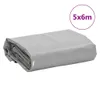 vidaXL Bâche de protection Gris 5x6 m 650 g/m Voir les images du produit 7