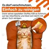 EVE Textile Hundebett Katzenbett 70x50x5 cm Orange Produktbild-Vorschau 5