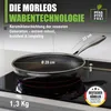 Morleos Keramikpfanne Ø 28cm | Kratzfeste Wabenpfanne | Produktbild-Vorschau 2