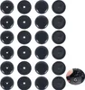 12er Set Sicherheitsgurt Stopper Schwarz Robuster Produktbild-Vorschau 1