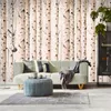 Muralo Vlies Fototapete für Wohnzimmer BIRKEN Bäume Natur Produktbild-Vorschau 8