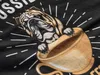 Damen Grafik T-Shirt V-Ausschnitt Mit Kaffee und einem Hund Produktbild-Vorschau 3