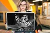 MuchoWow® Laptop Aufkleber Sticker Cover Idea leuconoe Produktbild-Vorschau 5