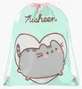 Worek na obuwie Pusheen miętowy 351x448 mm Podgląd zdjęcia produktu 1