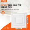 VEVOR stropné panely, 12 balení 24 x 24 palcov, podhľadové Náhľad obrázku produktu 2