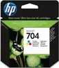 HP 704 oryginalny wkład atramentowy Ink Advantage czarny, Podgląd zdjęcia produktu 1