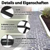 LZQ 2 Stück Betonform 43x43x4cm Schalungsform DIY Produktbild-Vorschau 4