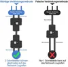 2 Stück LAN Splitter Verteiler RJ45 Splitter RJ45 Kupplung Produktbild-Vorschau 7