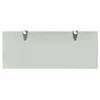 vidaXL Mensola galleggiante in vetro 50x20 cm 8 mm Anteprima dell’immagine prodotto 2
