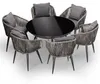 di volio Gartenmöbel Set RIETI - Grau, Sitzgruppe outdoor Produktbild-Vorschau 11