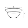 elho torino Schale 40cm - anthrazit Produktbild-Vorschau 6