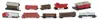 Safari Ltd 684104 Züge Lok Waggon Bahnhof (10 Minifiguren) Produktbild-Vorschau 3