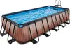EXIT Wood Rahmenpool 540x250x122cm, Aufstellpool, mit Produktbild-Vorschau 1