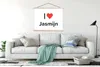 MuchoWow® Textilposter Ich liebe - Jasmine - Mädchen Produktbild-Vorschau 3
