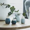 räder GmbH Mini Pastellvasen 4er Set blau, 4er Set Produktbild-Vorschau 2