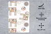 MuchoWow® Mauspad Mousepad Blumen - Elefant - Muster 18x27 Produktbild-Vorschau 2