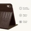 Croco funda tipo libro para Apple iPad 11 (2025) 11 pulgada Vista previa de la imagen del producto 3