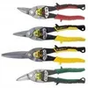 A set of four tin snips with different colored handles, arranged vertically against a white background. Anteprima dell’immagine prodotto