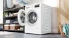 Bosch Serie 4 WAN28271, Waschmaschine, Frontlader, 8 kg, Seitenansicht geöffnet Produktbild-Vorschau