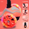 Dětská balanční tříkolka 3v1 LED Flash meruňka Sun Baby Náhled obrázku produktu 7