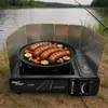 Gaskocher - Tragbarer Campingkocher - Schwarz - für Produktbild-Vorschau 2