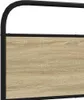 Bettgestell ohne Matratze 100x200 cm Sonoma-Eiche Produktbild-Vorschau 8
