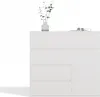 Malwa 1D5S Kommode Weiß mit 5 grifflosen Schubladen, Produktbild-Vorschau 9