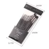 12 Stue ck Professionelle Pinsel Nylon Haar Zarte Holzgriff Produktbild-Vorschau 2