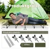 Campingbett klappbar bis 150 kg – faltbares Feldbett aus Produktbild-Vorschau 5